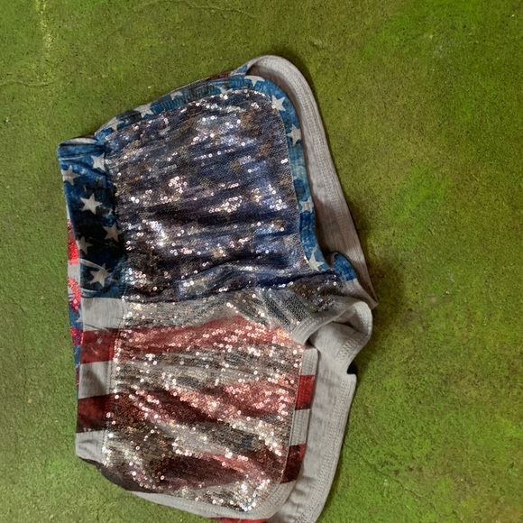 Hot pants! Booty shorts! Stars and Stripes baby! - Picture 3 of 3